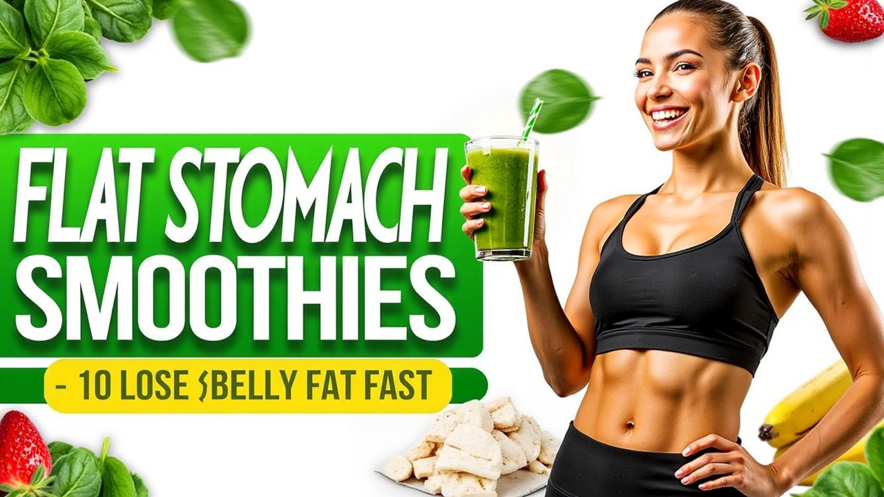 10 Delicious Smoothies to Flatten Your Stomach and Burn Fat Quickly (Full Recipes)