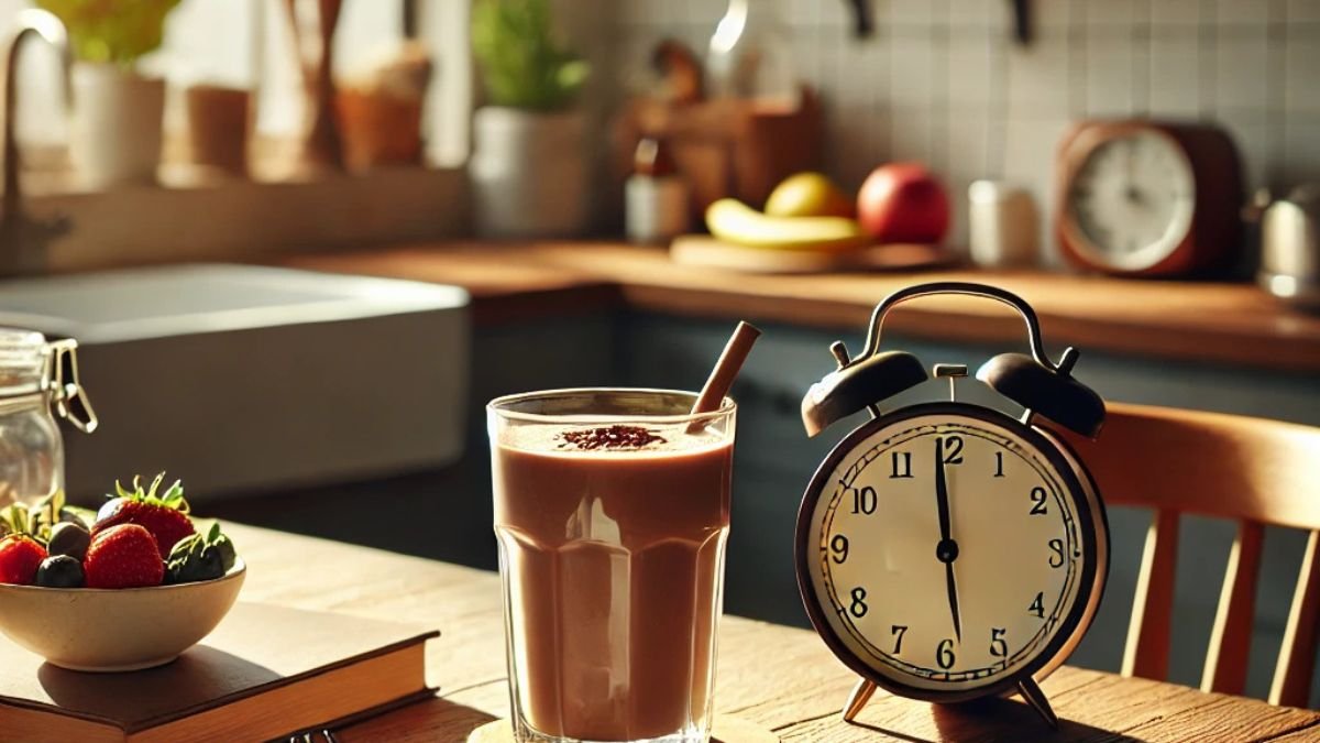 When Is This Chocolate Smoothie Best Enjoyed