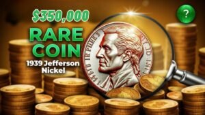 Rare 1939 Jefferson Nickel Worth $350,000 – Do You Have One?