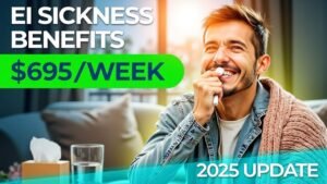 EI Sickness Benefits 2025 – Get Up to $695/Week While Recovering!