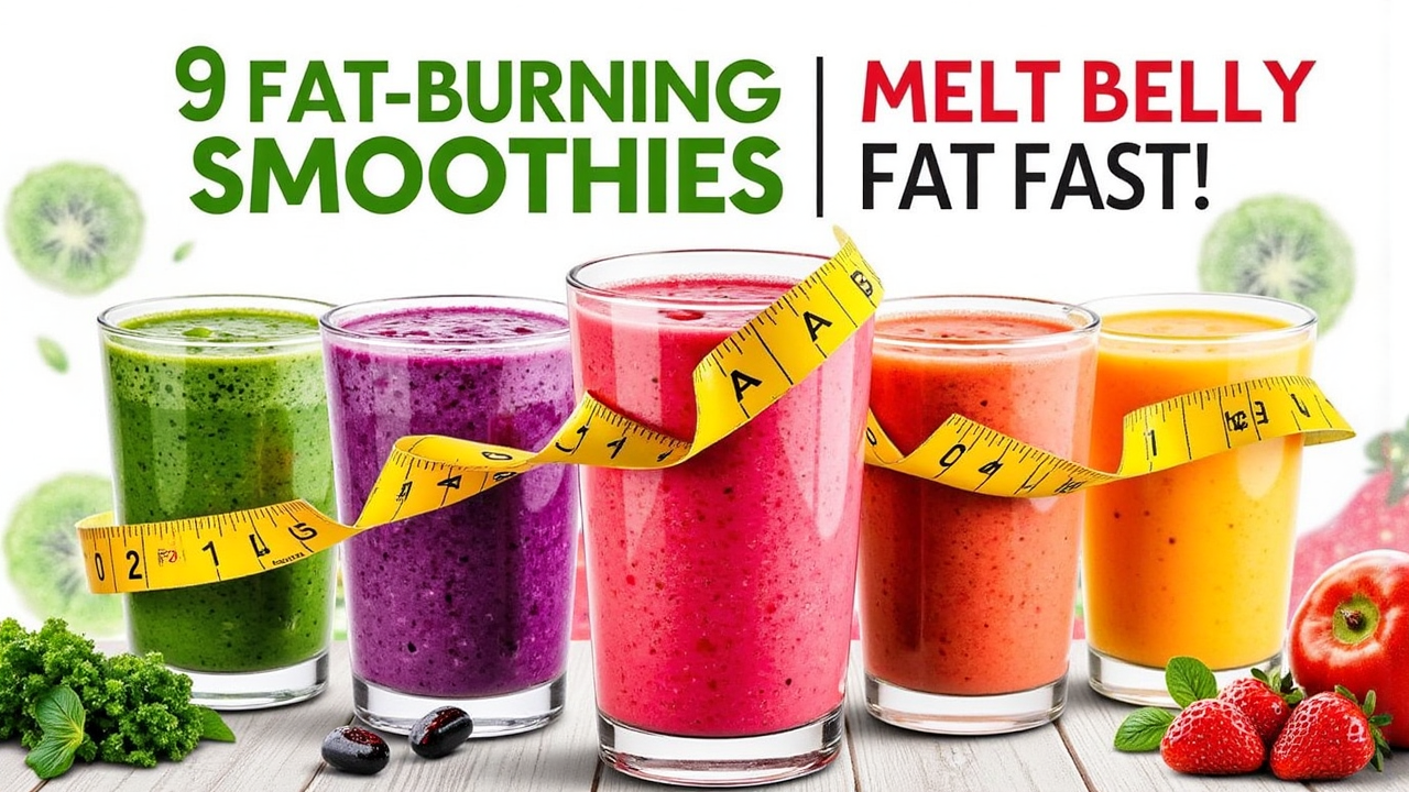 9 Belly Fat-Burning Smoothies for Effective Weight Loss