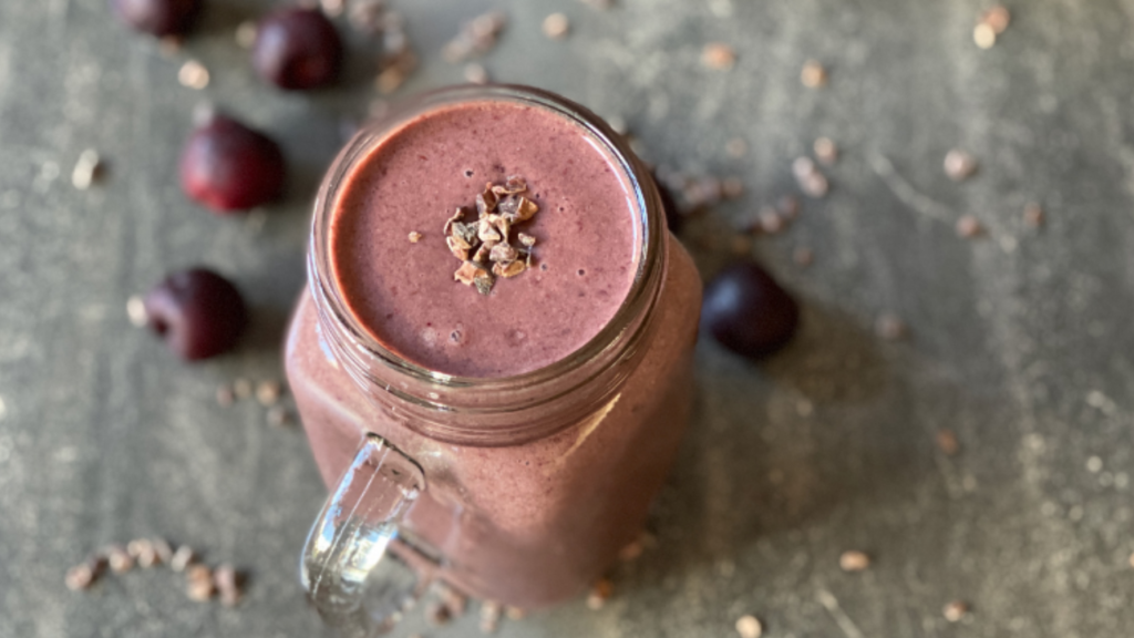 Chocolate Cherry Protein Shake A Perfect Post-Workout Drink