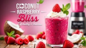 Delicious & Nutritious Coconut Raspberry Smoothie Recipe