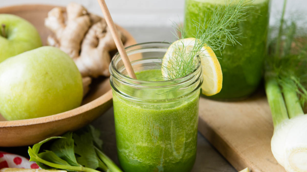 Green Apple Smoothie for Weight Loss and Digestion