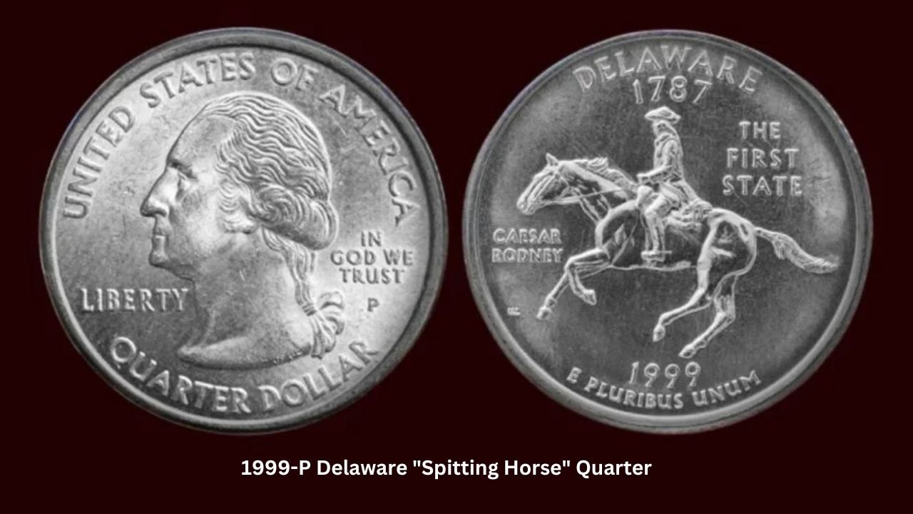 1999-P Delaware "Spitting Horse" Quarter