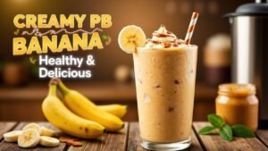 Peanut Butter Banana Smoothie Recipe: Creamy, Healthy & Delicious