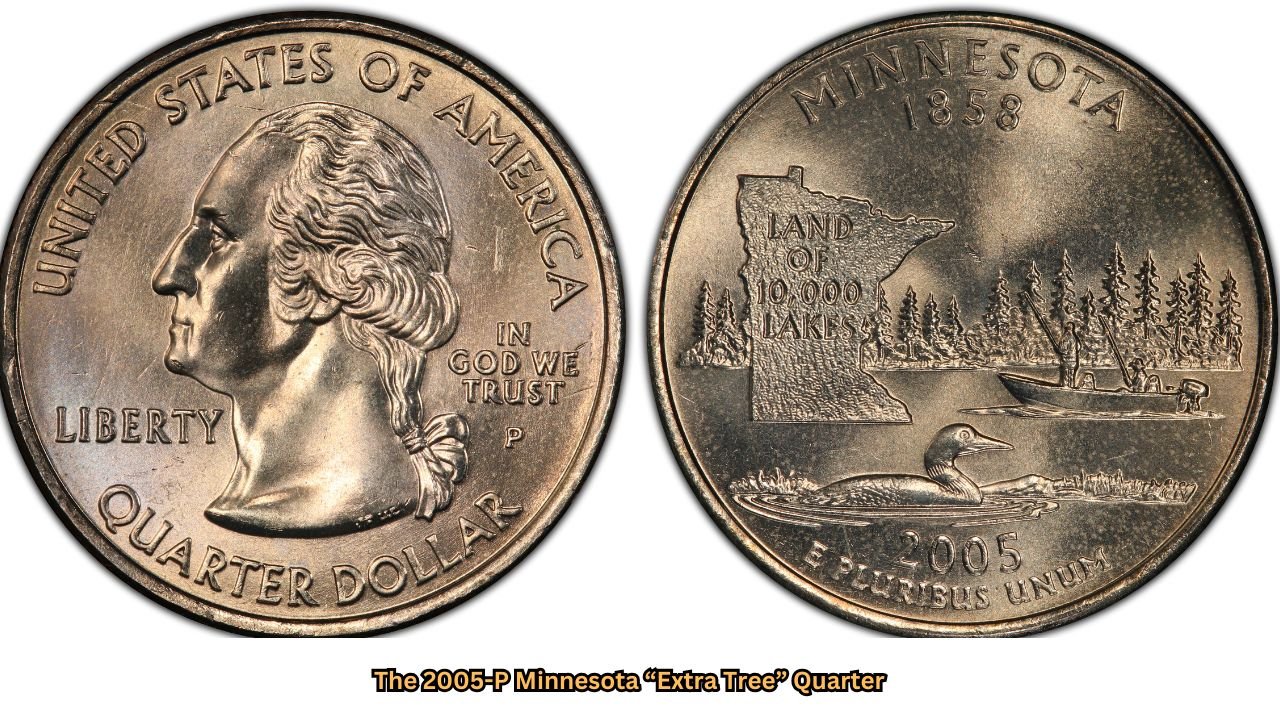 The 2005-P Minnesota “Extra Tree” Quarter