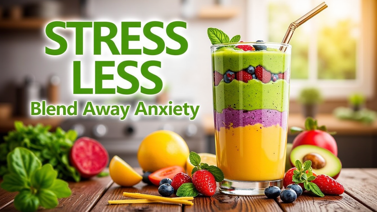 Stress Less Smoothie: A Calming and Nourishing Drink