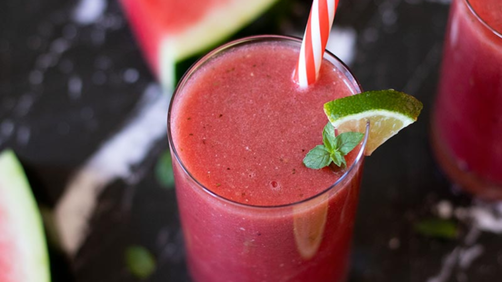 Triple Cherry Berry Watermelon Smoothie: A Refreshing and Healthy Drink